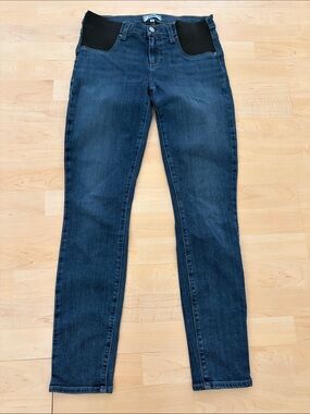 Paige Maternity Skinny Jeans Size 29 Blue Stretch Denim